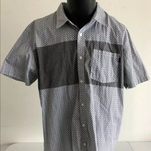 Mens Oakley Short Sleeve Button Up XXL